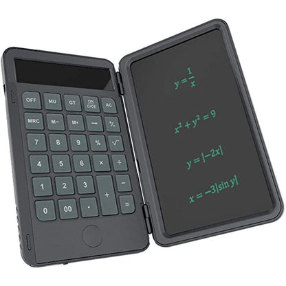 Calculator Notepad with 6.5 Inch LCD Writing Tablet