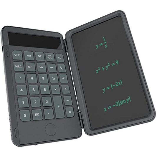 Calculator Notepad with 6.5 Inch LCD Writing Tablet