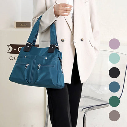 🔥Large Capacity Waterproof Multi Pocket Shoulder Bag