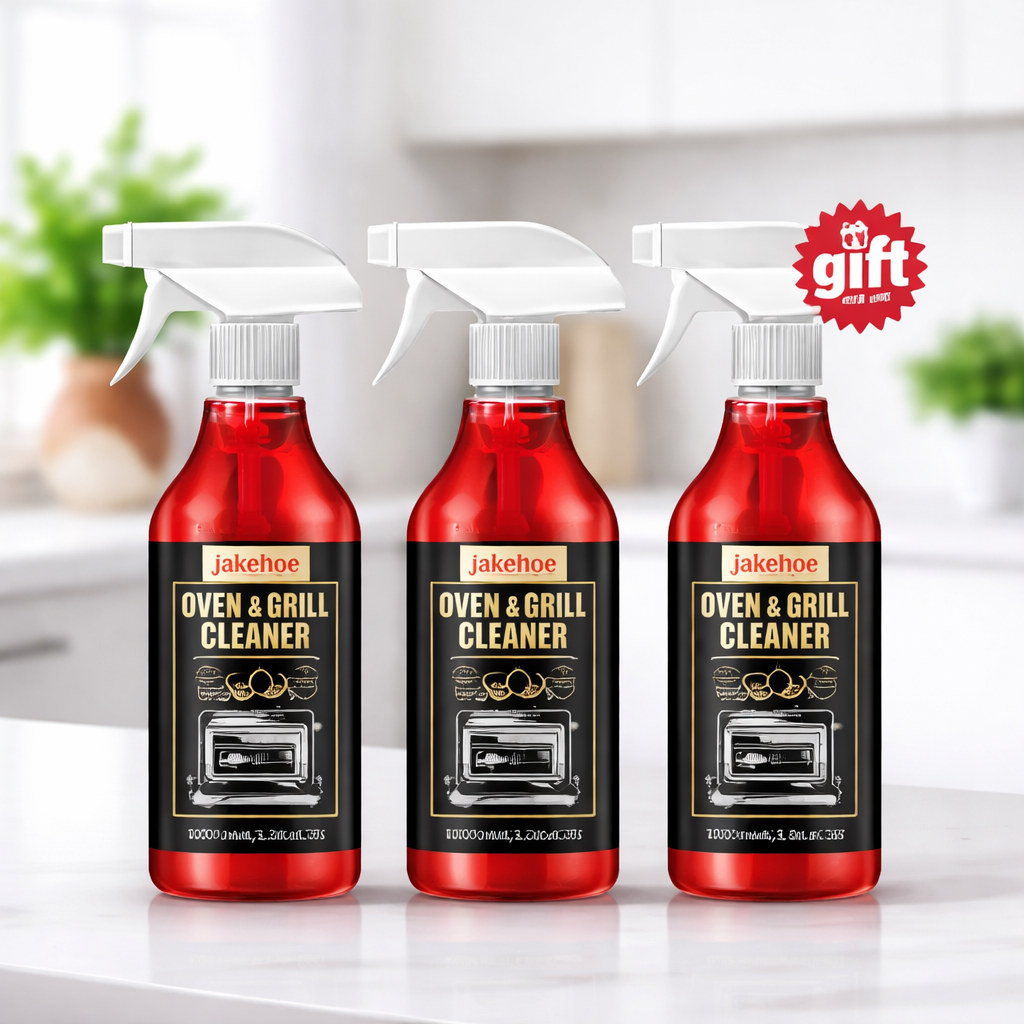 🧼 Oven & Grill Cleaning Spray – Powerful Degreaser, Odor Eliminator & Easy Spray 🧽