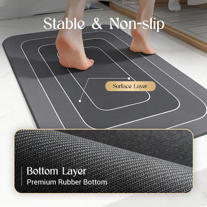 Non-Slip & Super Absorbent Floor Rugs🦶