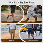💎Quick-Dry Athletic Shorts for Men – 4-Way Stretch, Moisture-Wicking & Perfect for Gym, Golf or Daily Wear