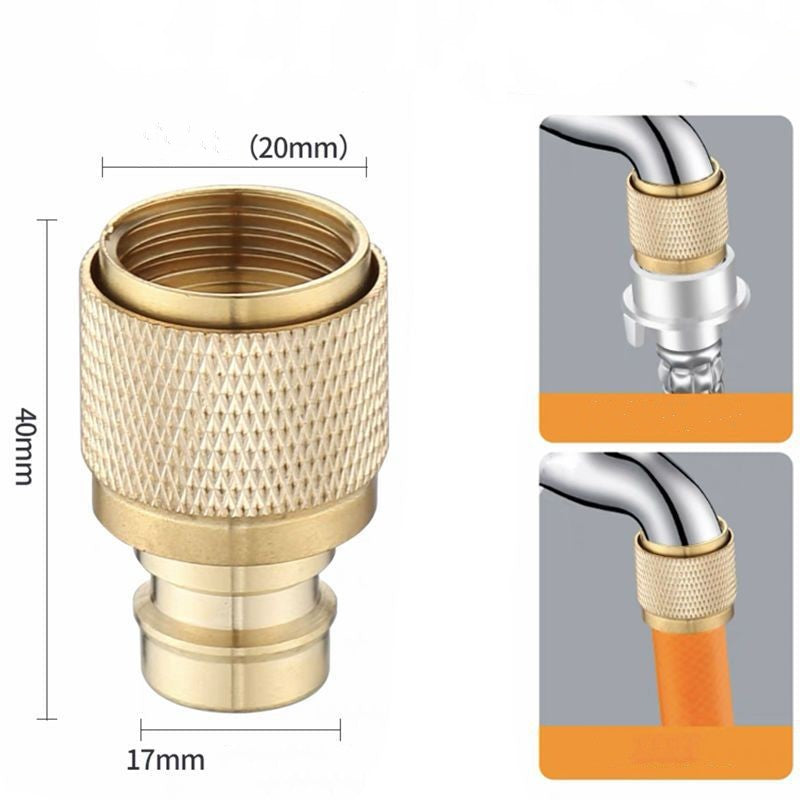 Copper Water Pipe Adapter&High Pressure Water Hose Nozzle