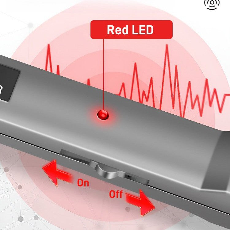 High Sensitive Detection LED Flashing Alarm Metal Detector
