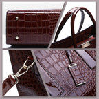 🎁Crocodile Print Handbag👜
