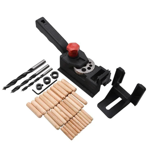 10-hole Woodworking Hole Punching Limit Fixture Device