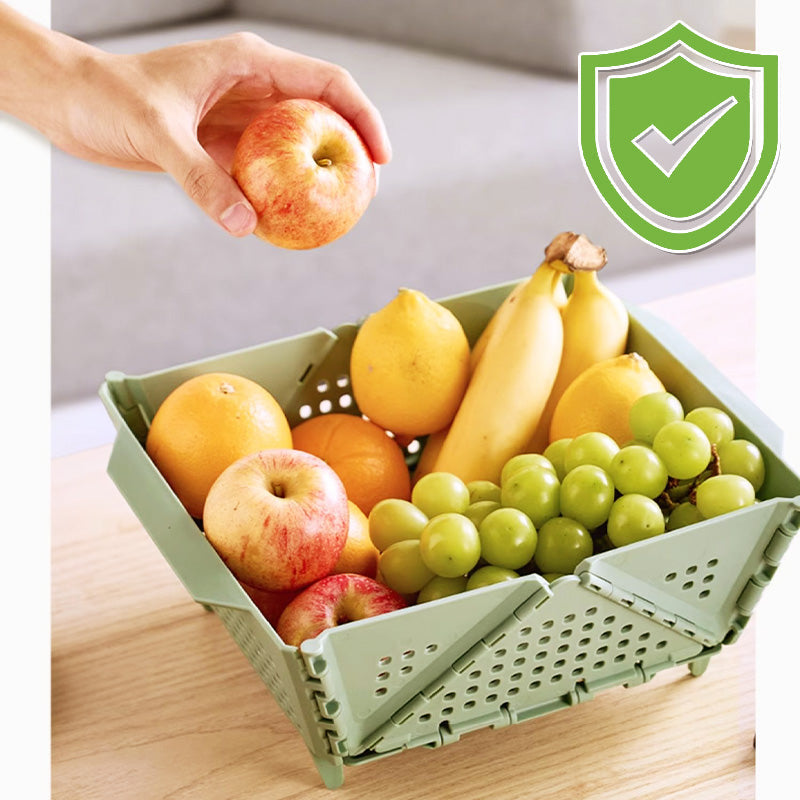 🔥Foldable Basket For Storage and Draining