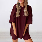 🍧💞Women's Summer Casual Loose Two-piece Set