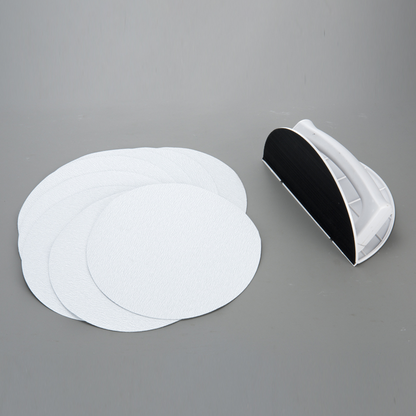 🔥Hot Sale🔥Multifunctional Semi-Circular Angle Sanding Sandpaper Tool