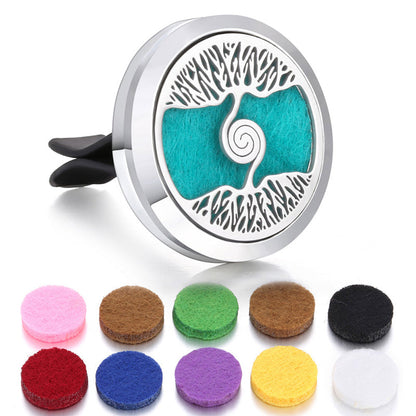 🔥Air Freshing Car Vent Diffuser Set with Clip & 10 Aroma Pads
