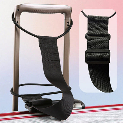 🧳Elastic Luggage Strap (Hands-Free for Travel) – Attach Bags to Suitcase for Airports/Vacations/Business Trips!✈️