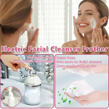 [Best Gift For Her] Electric Facial Cleanser Frother