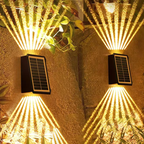 Solar Outdoor Waterproof Wall Light Set