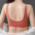 Soft Wire-Free Lightweight Seamless Lace Bra