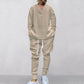 💥Men's 2-Piece V-Neck Baggy Sweatshirt & Joggers Set