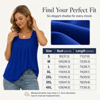 Square Neck Sleeveless Tank Top