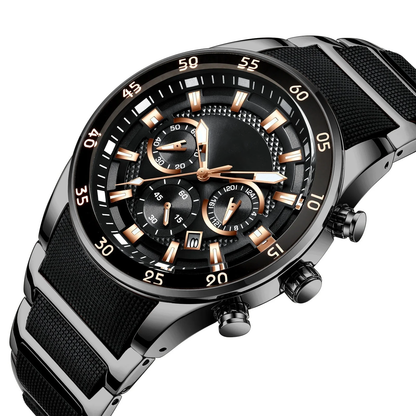 💎Men's Waterproof Multifunctional Quartz Watch