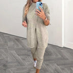 Women's 2 Piece Outfits Turtleneck Tunic & Joggers