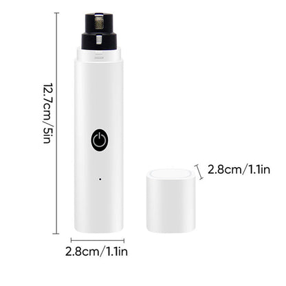 Low Noise Pet Nail Grinder with LED Light