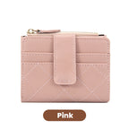 Women's Fashion Small Wallets with Zipper