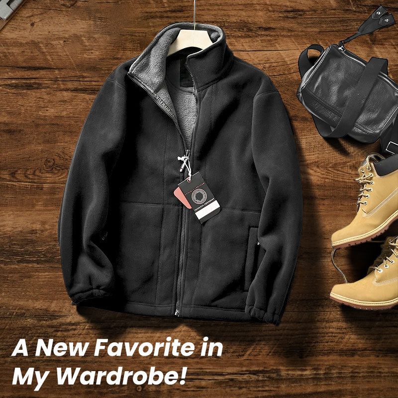 🔥 Unisex Double-Layer Hooded Jacket