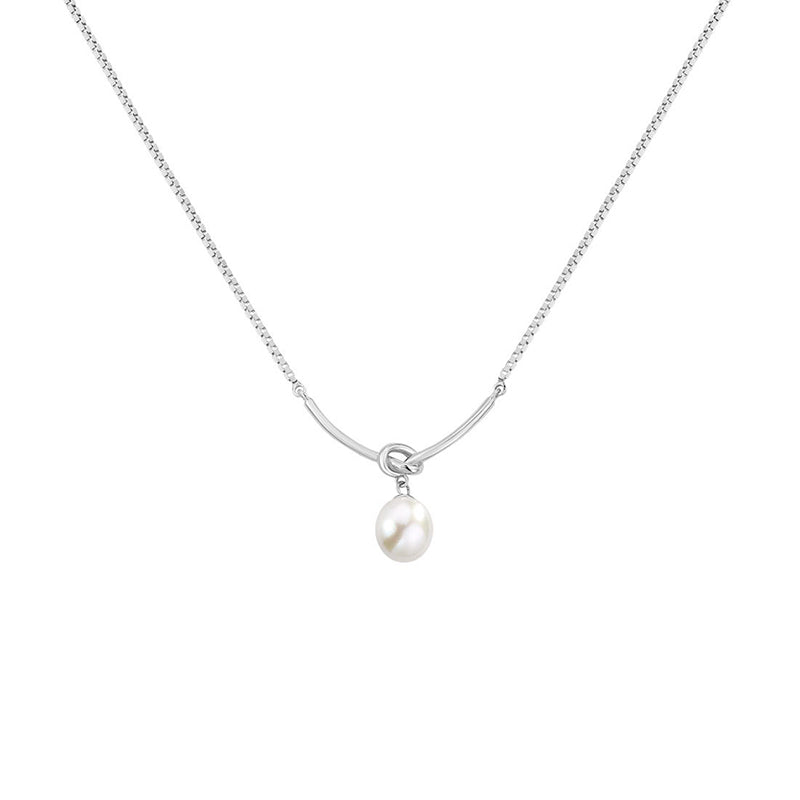 Premium Design Light Luxury Necklace with Pearl Pendant