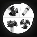 35mm 3-Flute Carbide Drill Bit
