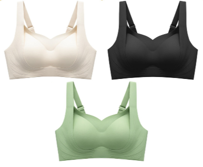 💖 Women's Seamless Wireless Push-Up Bra