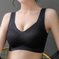 Soft Wire-Free Lightweight Seamless Lace Bra