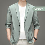 Men's Summer Lightweight Suit Jacket