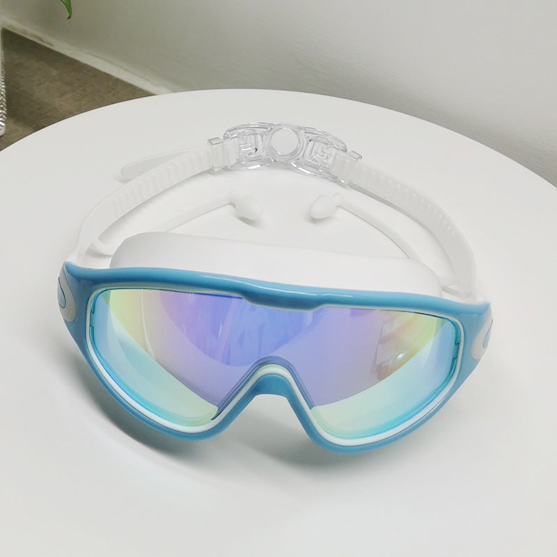🔥Hot Sale🔥HD Large Frame Waterproof And anti-fog Swimming Goggles