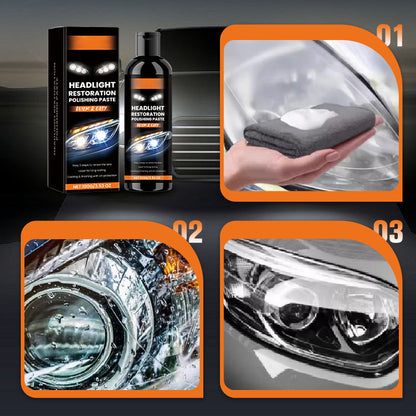 🚗Headlight Stain Remover & Polishing Paste