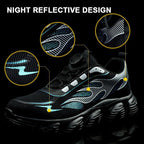 Men's Anti-smash Anti-puncture Wear-resistant Stylish Safety Shoes
