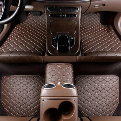 5 pcs Waterproof Leather Car Floor Mats
