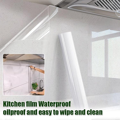 Transparent Waterproof And Anti-oil Static Adsorption Wall Stickers For Home Use