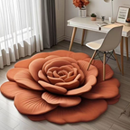 🎨Floral Plush & Diatomaceous Earth Floor Mat
