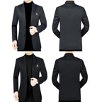 🔥New Hot Sale🔥Men's Slim-fit Casual Suit Jacket【Comfortable And Warm】
