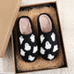 Halloween Ghost Plush Slippers