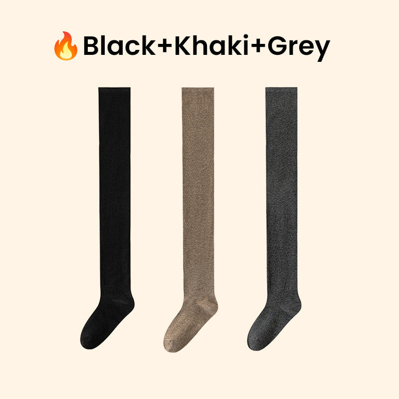💞50K+ SOLD!🧦🤝✨ Classic Elegance, Effortless Wear | Soft & Stretchy Thigh High Socks❤️🔥🧦