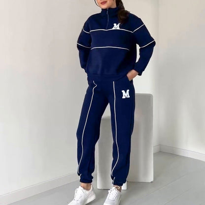 🔥Casual Line Sweatshirt 2-Piece Set