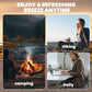 3-in-1 Portable Fan & Power Bank with Light