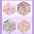 DIY 3D House Stickers