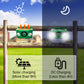 Beast Repellent Solar Warning Lights with Loud Volume