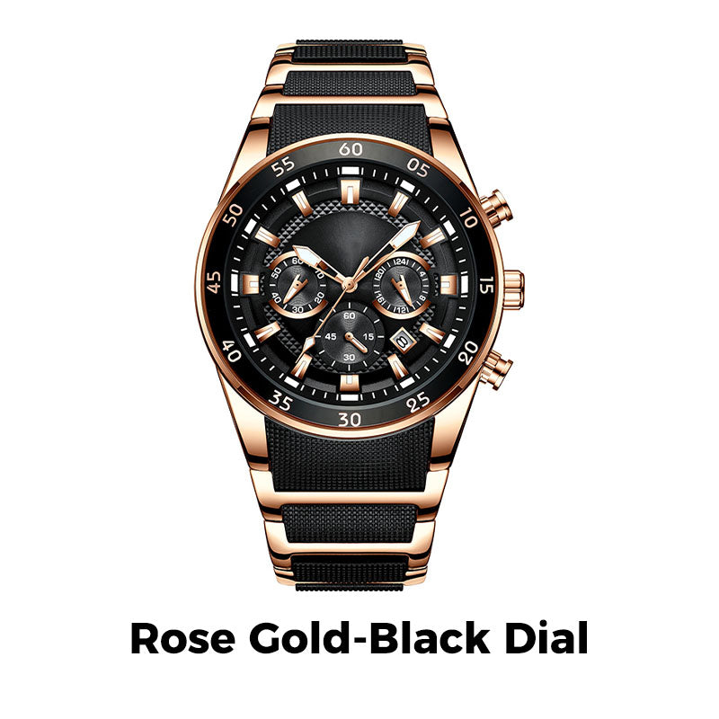 💎Men's Waterproof Multifunctional Quartz Watch