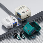 In-Ear Bluetooth Headphones with Mecha style Case