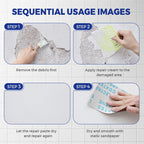 🛡Waterproof & Mildew-Resistant Wall Repair Paste🌿