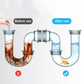 12/Set Pipe Cleaning Sticks Oil Decontamination Kitchen Toilet Bathtub Drain Cleaneer