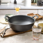 🔥Uncoated Thick Iron Pot