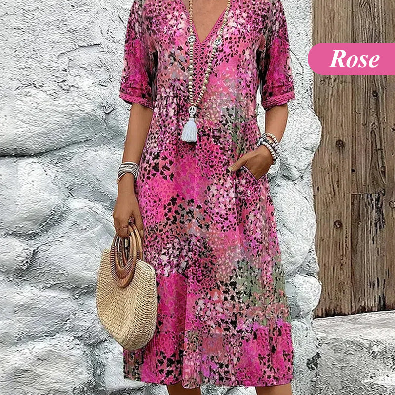 💥Safari Chic Leopard Dress