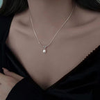 Premium Design Light Luxury Necklace with Pearl Pendant